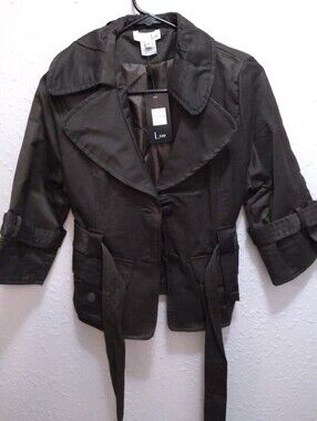 Luii Cropped Trench Jacket